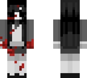 My Creepy Looking OC, FIXED (blood ver.)