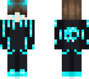 Blue frost gamer boy (effects)