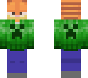 Garfield in Creeper Attire