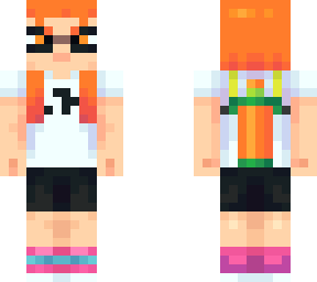 Orange Inkling Girl